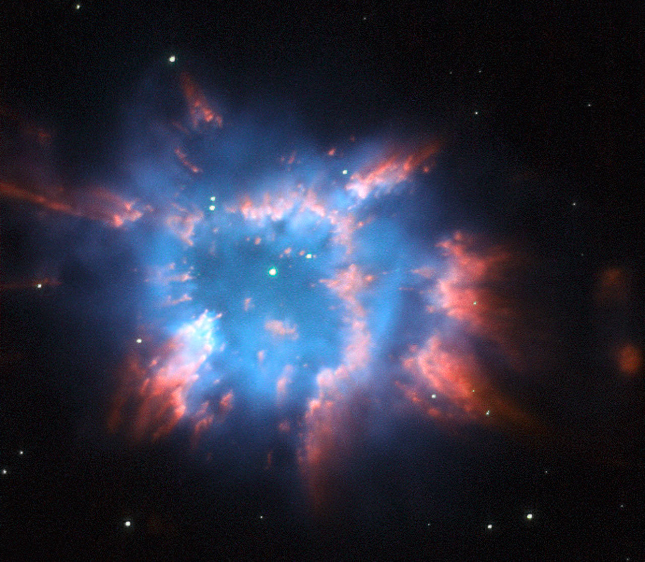 NGC 6326, a planetary nebula in Ara