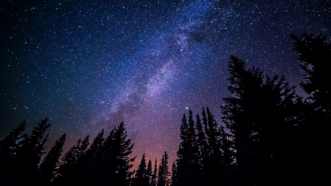 Milky Way Galaxy Night