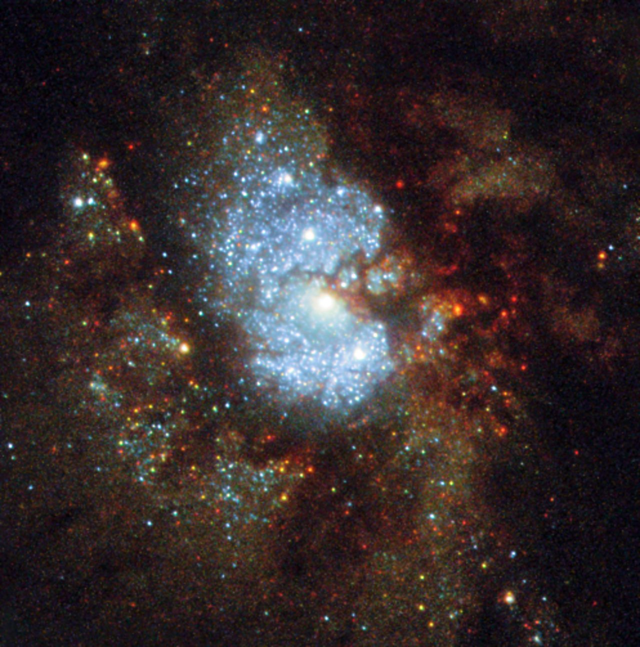 Hubble’s Hidden Galaxy