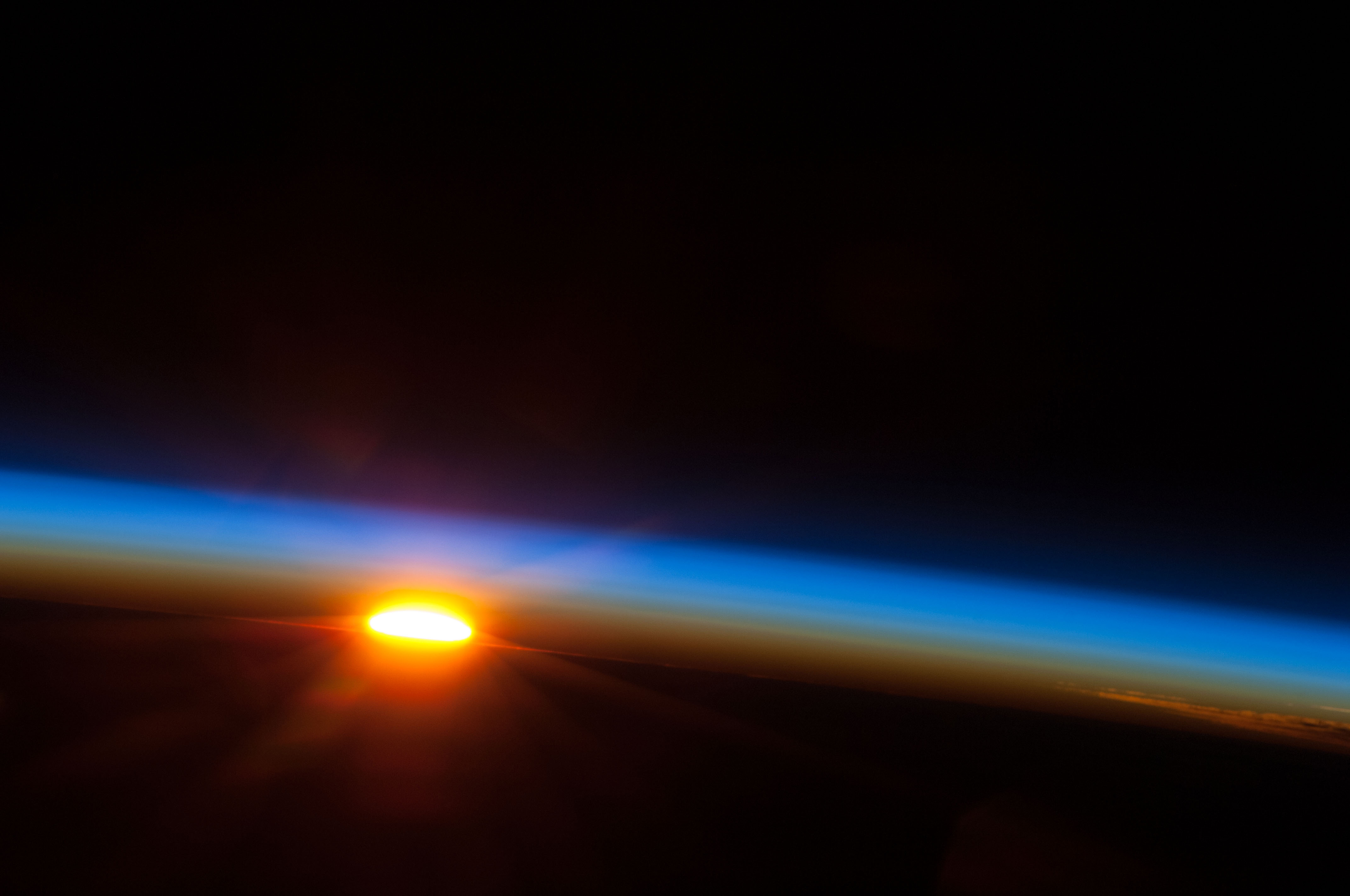 Sunrise Over the South Pacific Ocean
